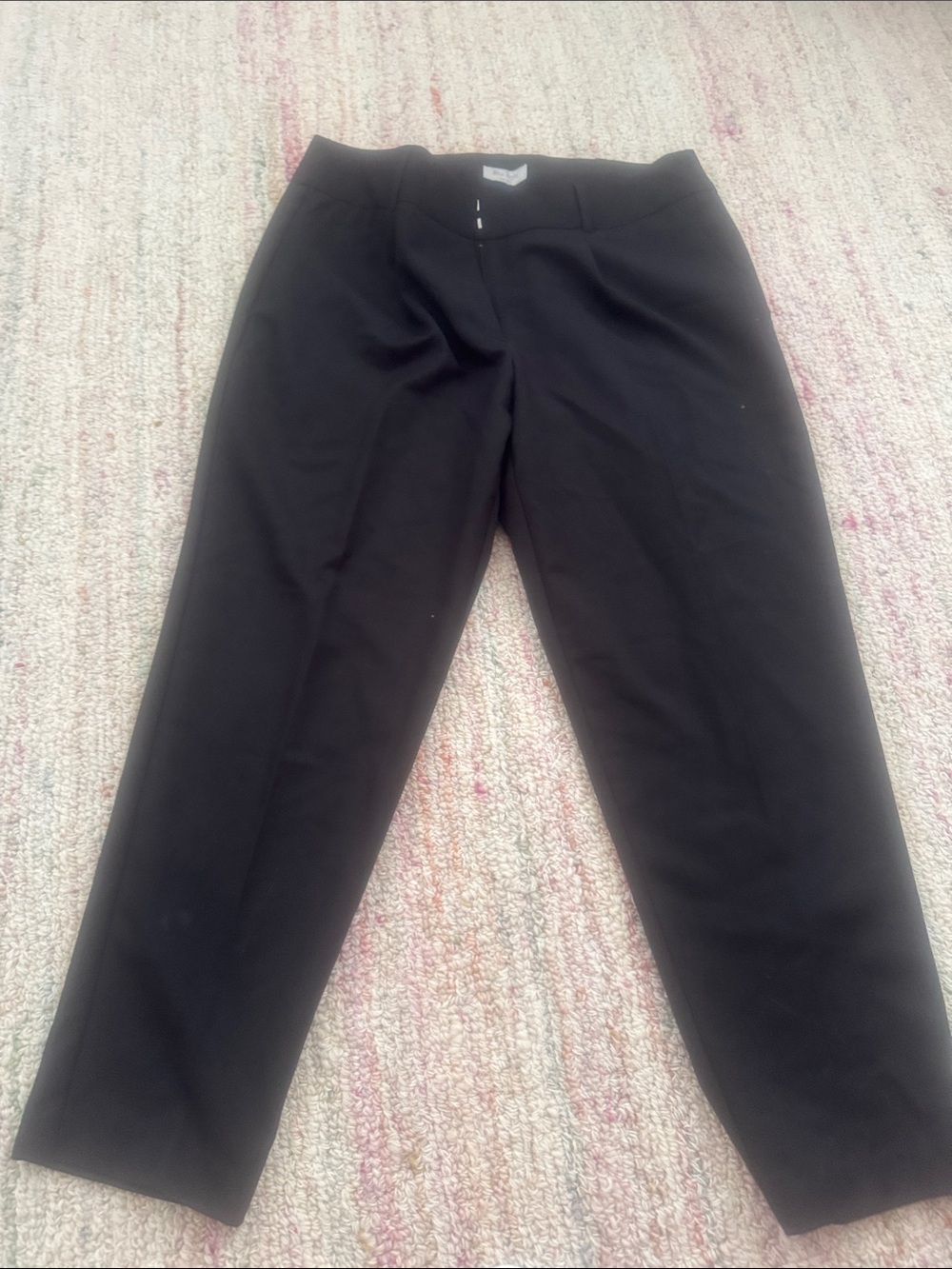 Women's Black Tailored Ponte Pants